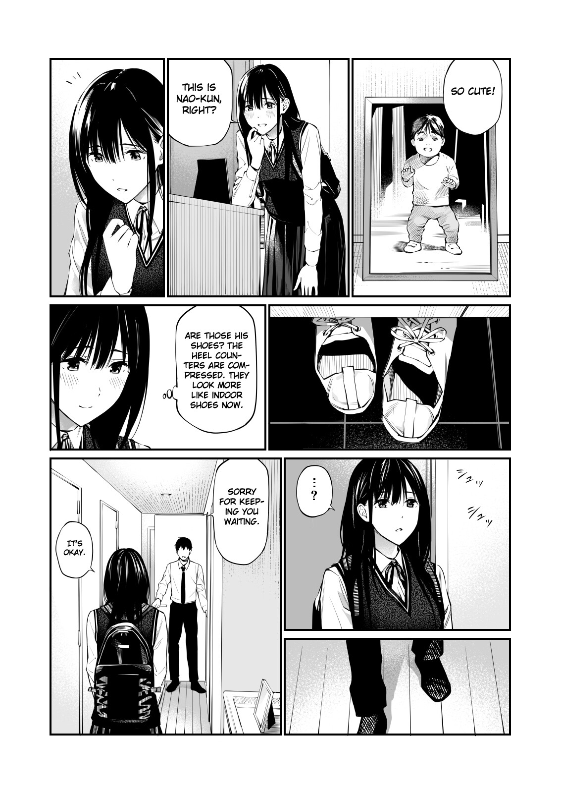 Hentai Manga Comic-Insert a secret he doesn't know.-Read-11